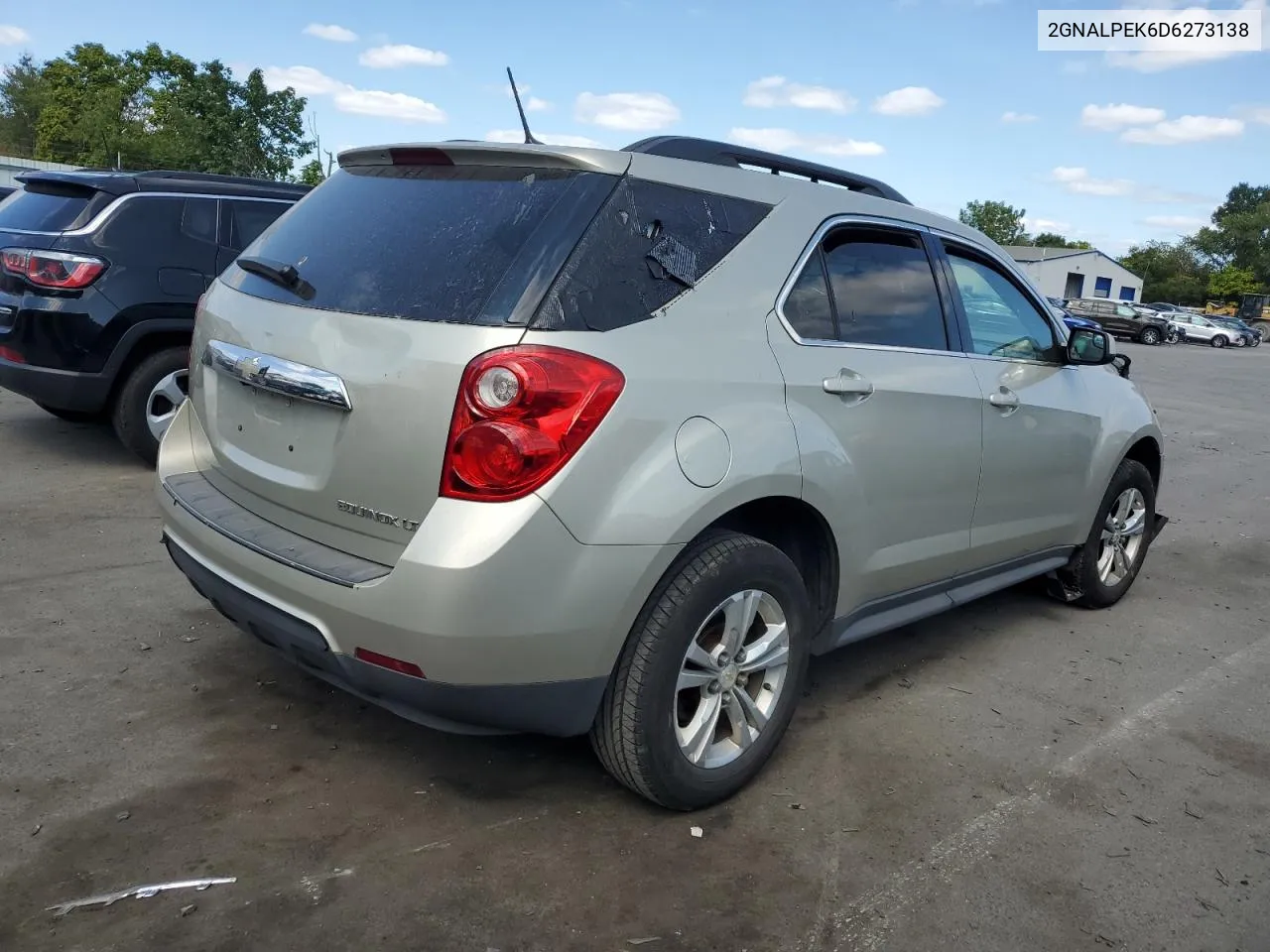 2013 Chevrolet Equinox Lt VIN: 2GNALPEK6D6273138 Lot: 70359574