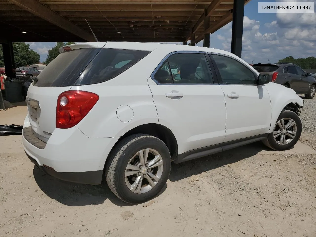 2013 Chevrolet Equinox Ls VIN: 1GNALBEK9DZ106487 Lot: 70418884