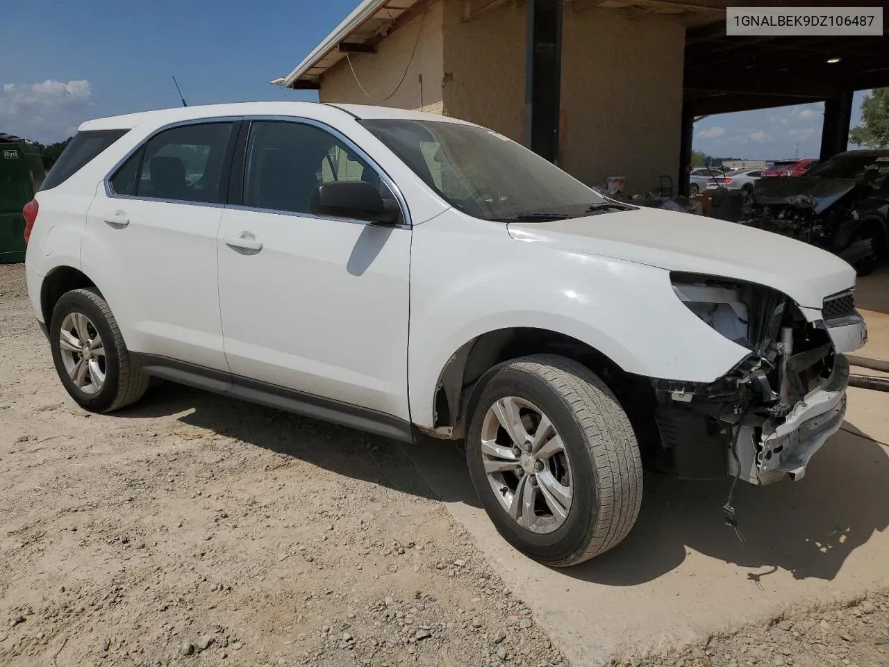 2013 Chevrolet Equinox Ls VIN: 1GNALBEK9DZ106487 Lot: 70418884