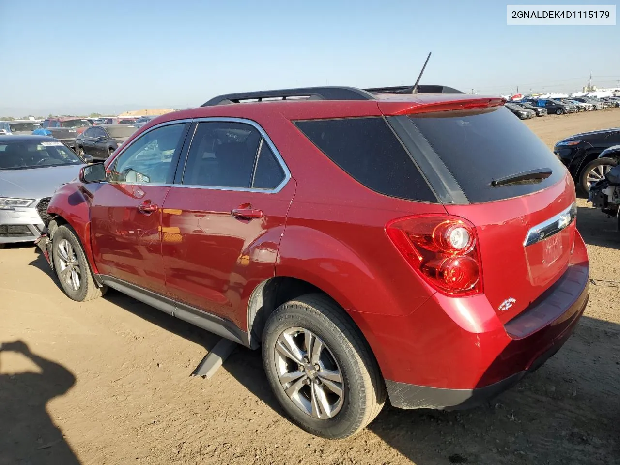 2013 Chevrolet Equinox Lt VIN: 2GNALDEK4D1115179 Lot: 70421334