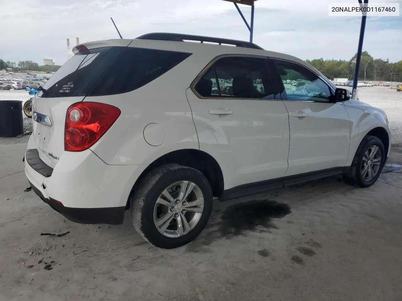 2013 Chevrolet Equinox Lt VIN: 2GNALPEK0D1167460 Lot: 70434134