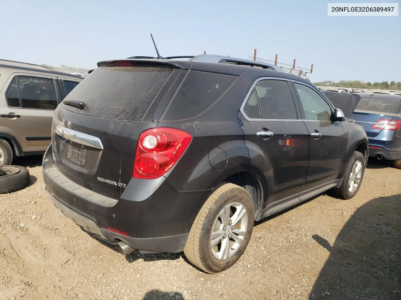 2013 Chevrolet Equinox Ltz VIN: 2GNFLGE32D6389497 Lot: 70493094