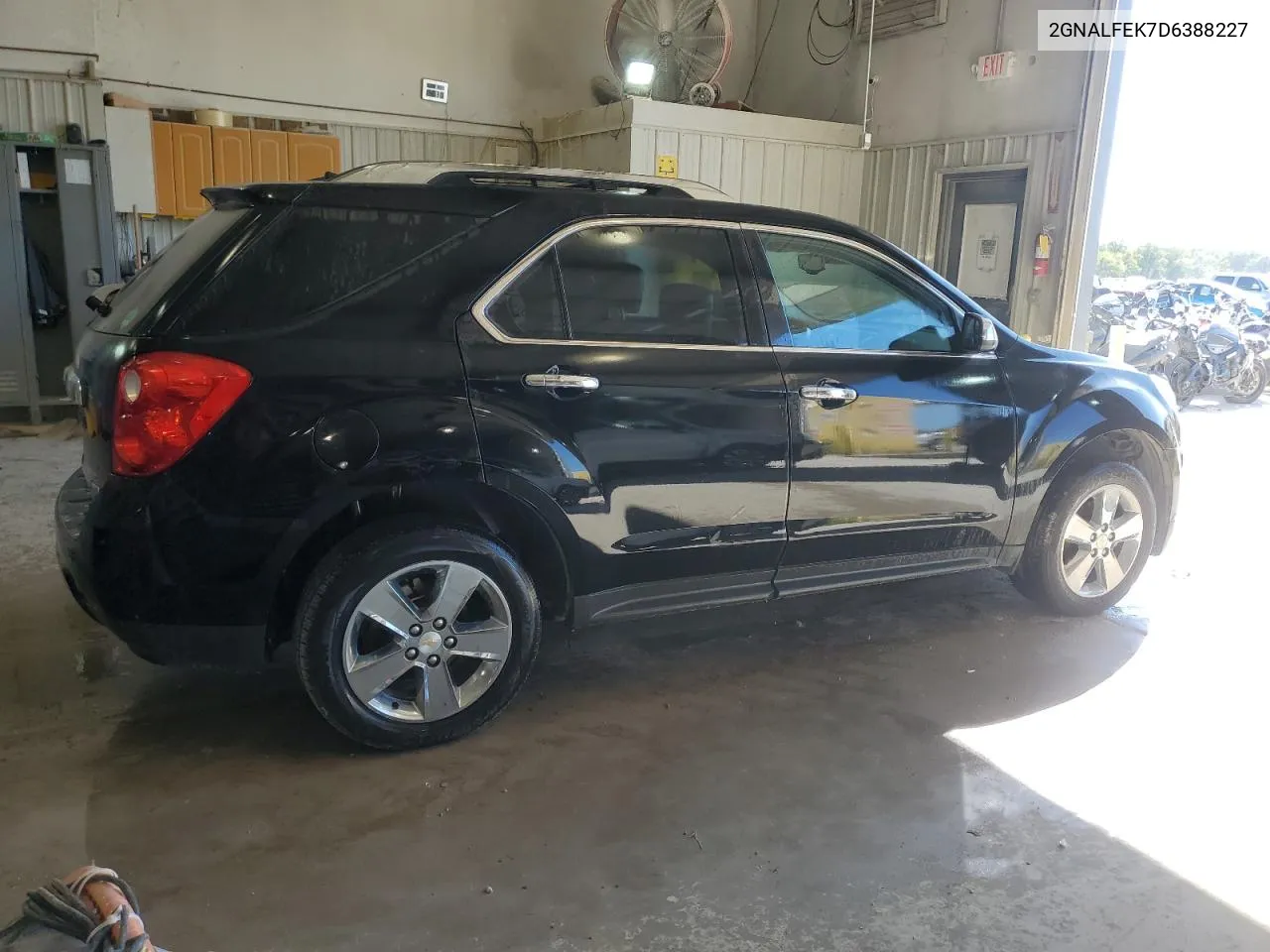 2013 Chevrolet Equinox Ltz VIN: 2GNALFEK7D6388227 Lot: 70590234