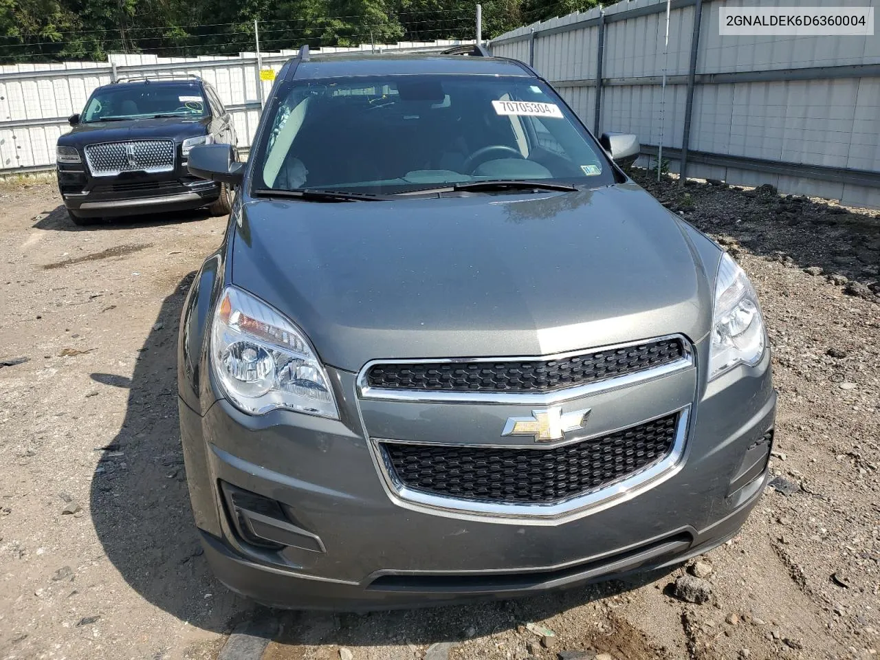 2013 Chevrolet Equinox Lt VIN: 2GNALDEK6D6360004 Lot: 70705304