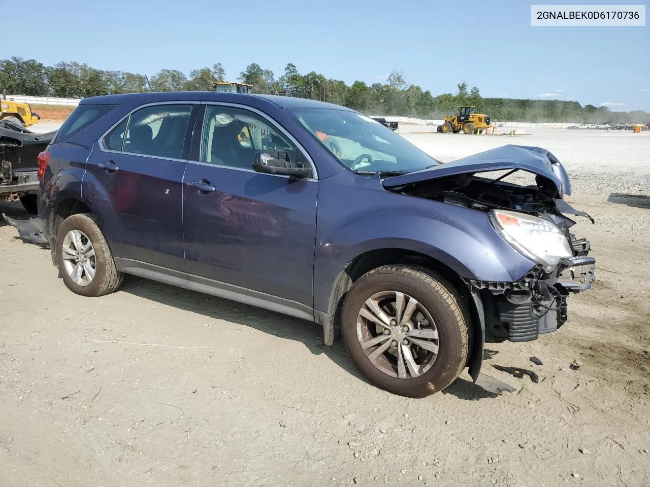 2GNALBEK0D6170736 2013 Chevrolet Equinox Ls