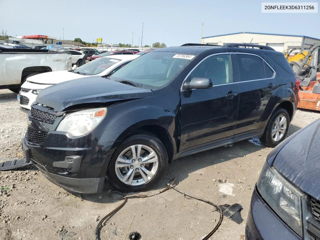 2013 Chevrolet Equinox Lt VIN: 2GNFLEEK3D6311256 Lot: 70756364