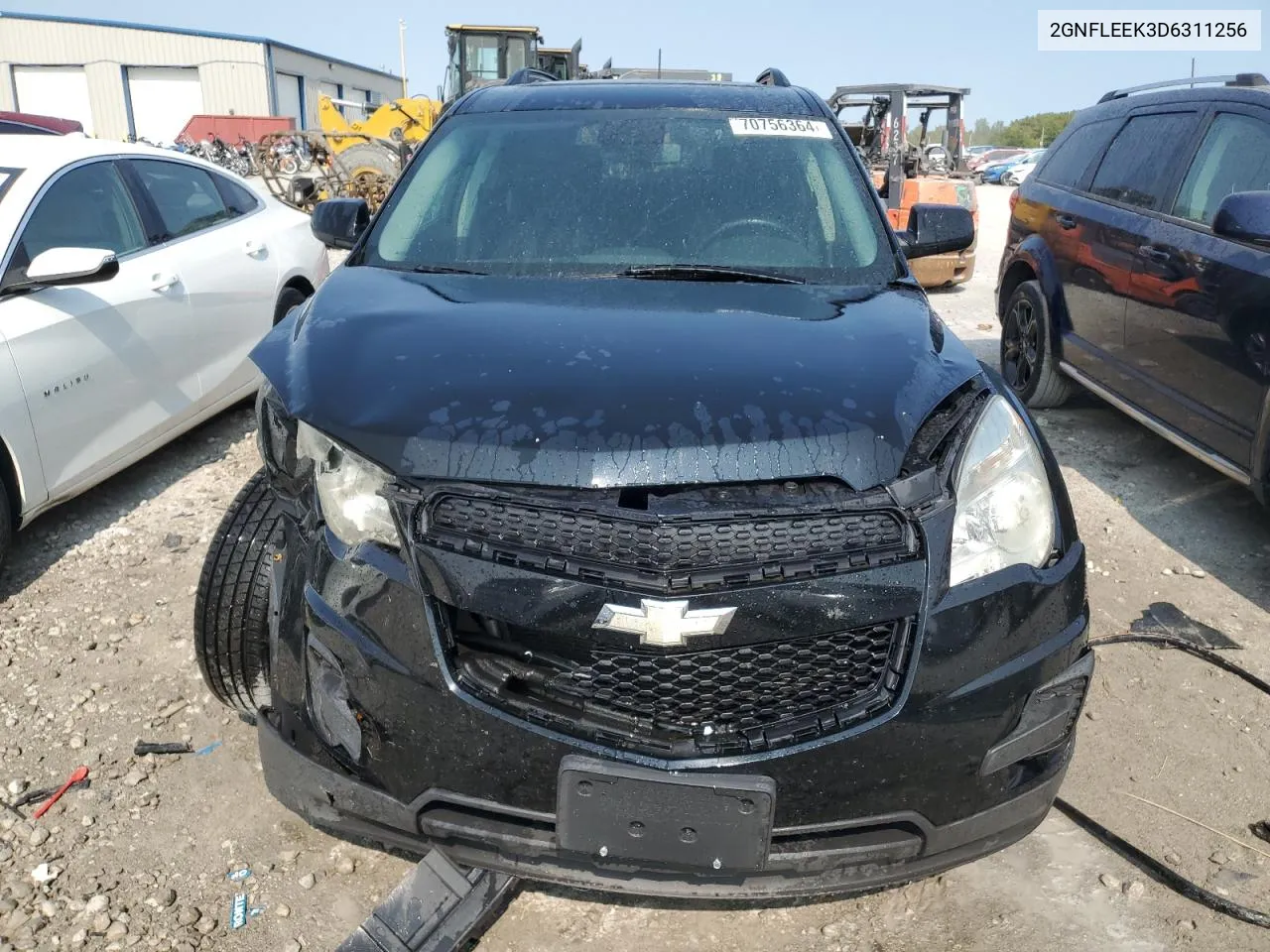 2013 Chevrolet Equinox Lt VIN: 2GNFLEEK3D6311256 Lot: 70756364