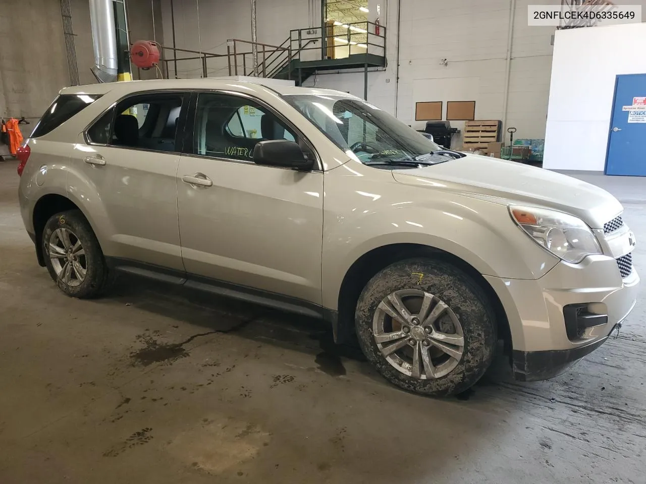 2013 Chevrolet Equinox Ls VIN: 2GNFLCEK4D6335649 Lot: 70781754