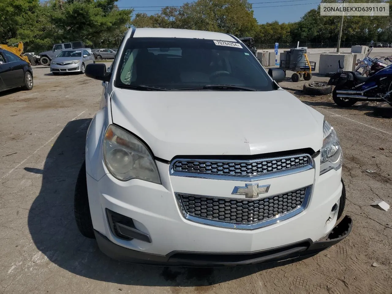 2013 Chevrolet Equinox Ls VIN: 2GNALBEKXD6391101 Lot: 70784254