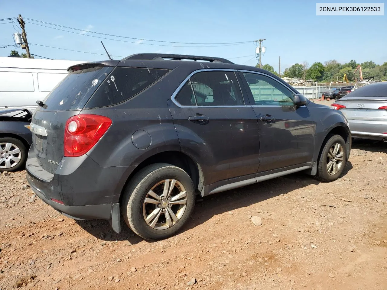 2013 Chevrolet Equinox Lt VIN: 2GNALPEK3D6122533 Lot: 70785444