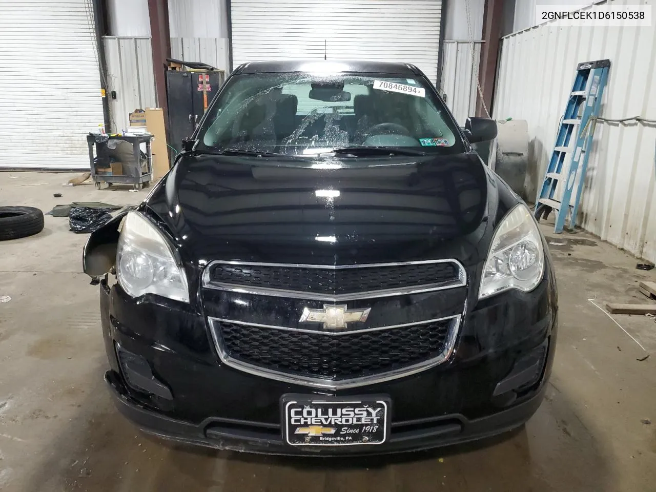 2013 Chevrolet Equinox Ls VIN: 2GNFLCEK1D6150538 Lot: 70846894