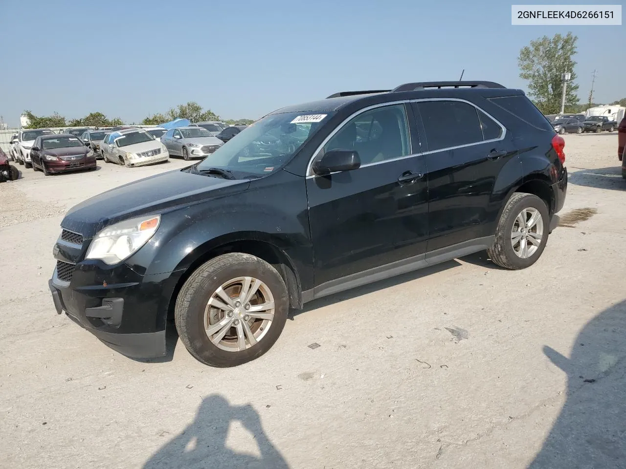 2013 Chevrolet Equinox Lt VIN: 2GNFLEEK4D6266151 Lot: 70853144