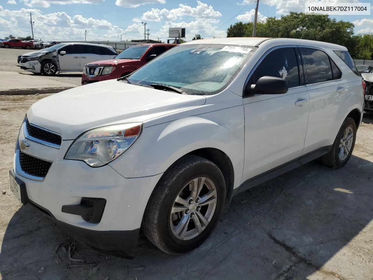 2013 Chevrolet Equinox Ls VIN: 1GNALBEK7DZ117004 Lot: 71094834