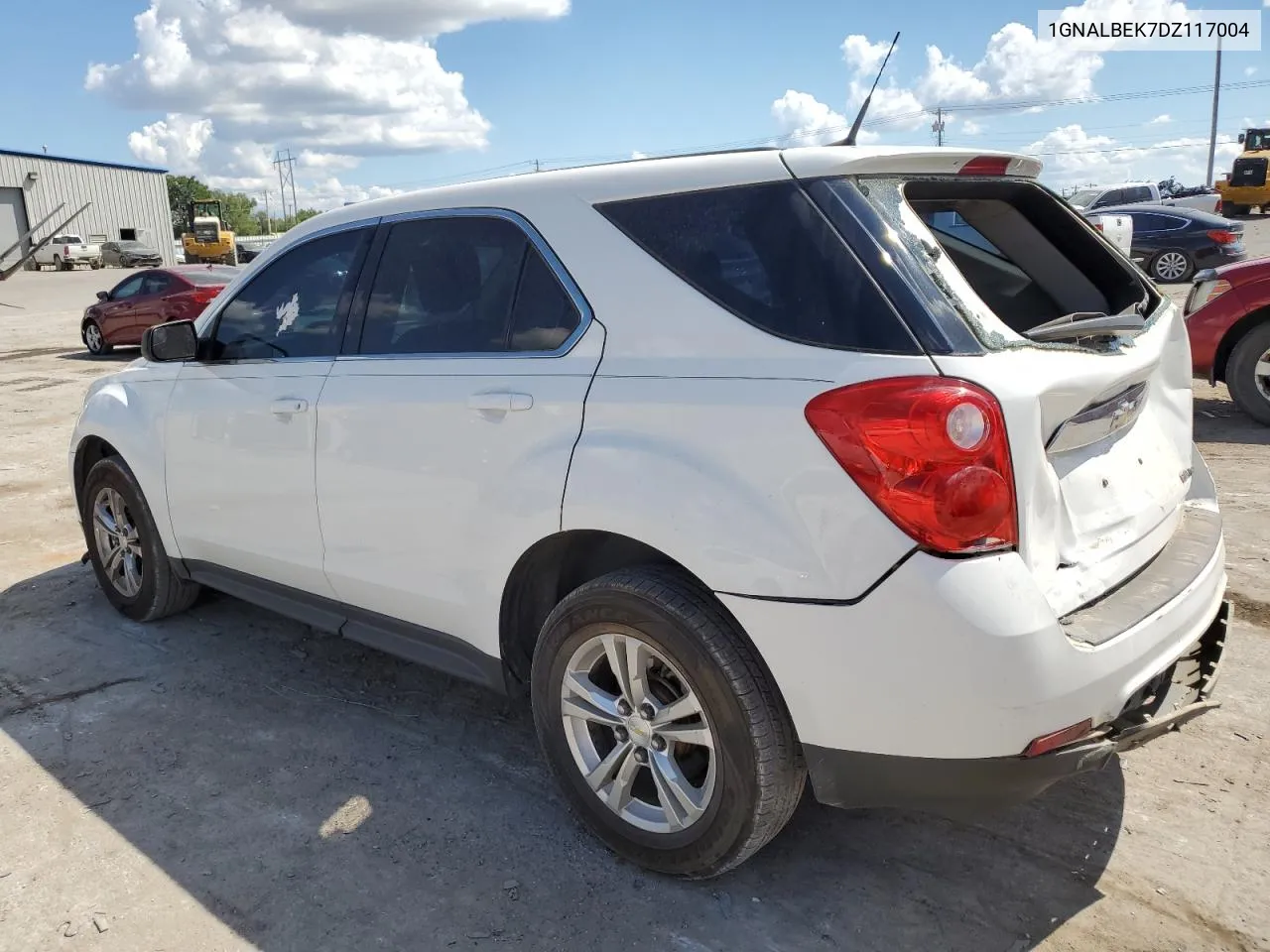 1GNALBEK7DZ117004 2013 Chevrolet Equinox Ls