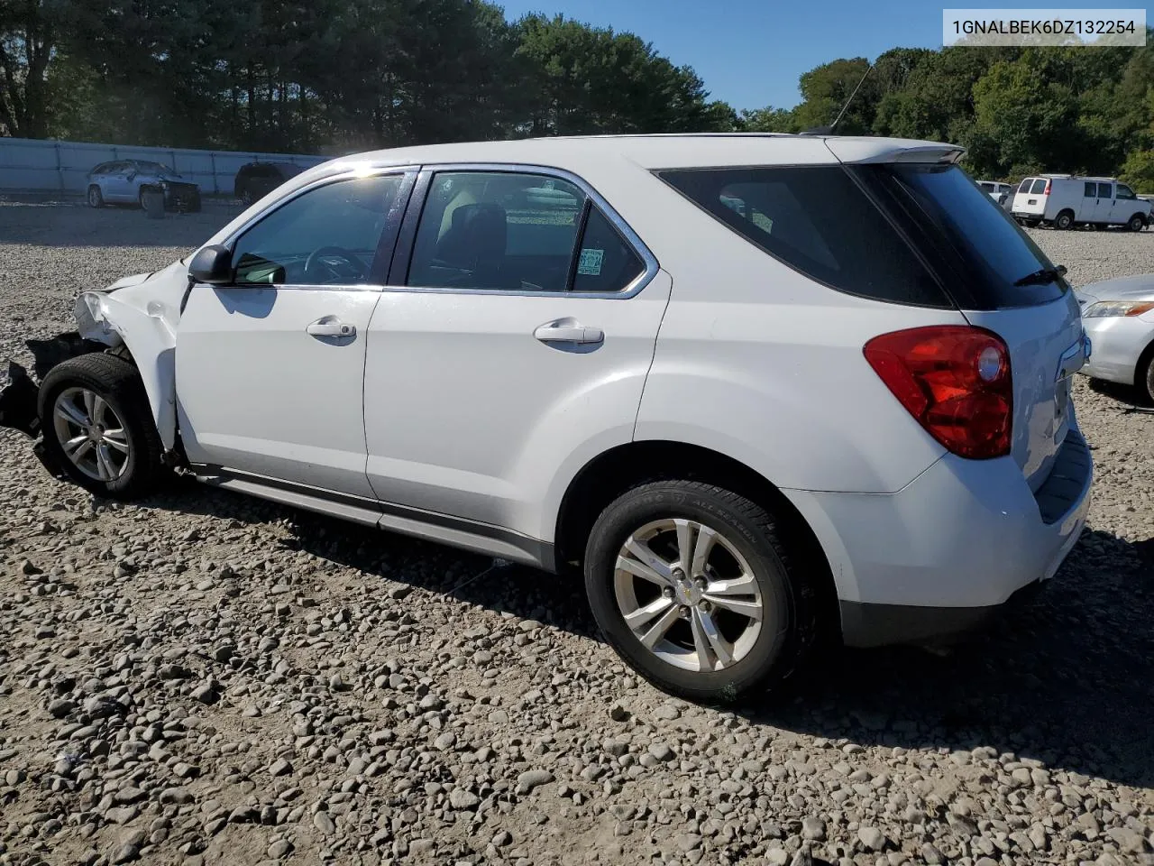 2013 Chevrolet Equinox Ls VIN: 1GNALBEK6DZ132254 Lot: 71156654