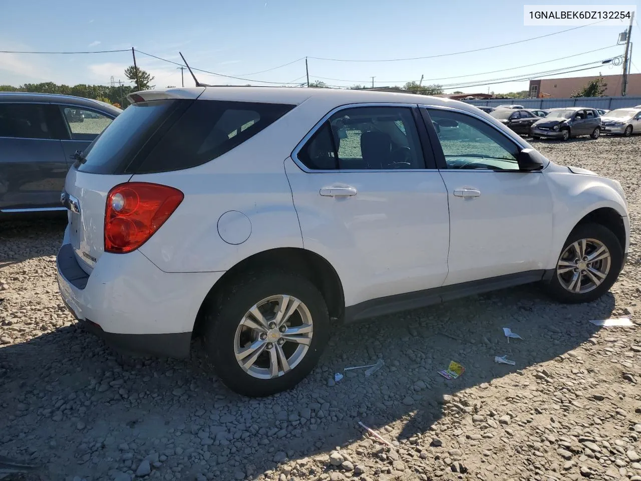 1GNALBEK6DZ132254 2013 Chevrolet Equinox Ls