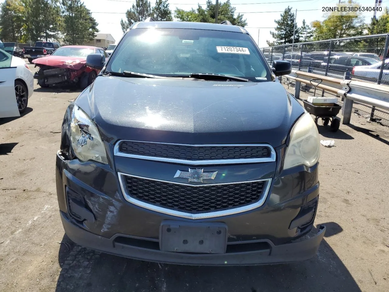 2013 Chevrolet Equinox Lt VIN: 2GNFLEE38D6340440 Lot: 71207344