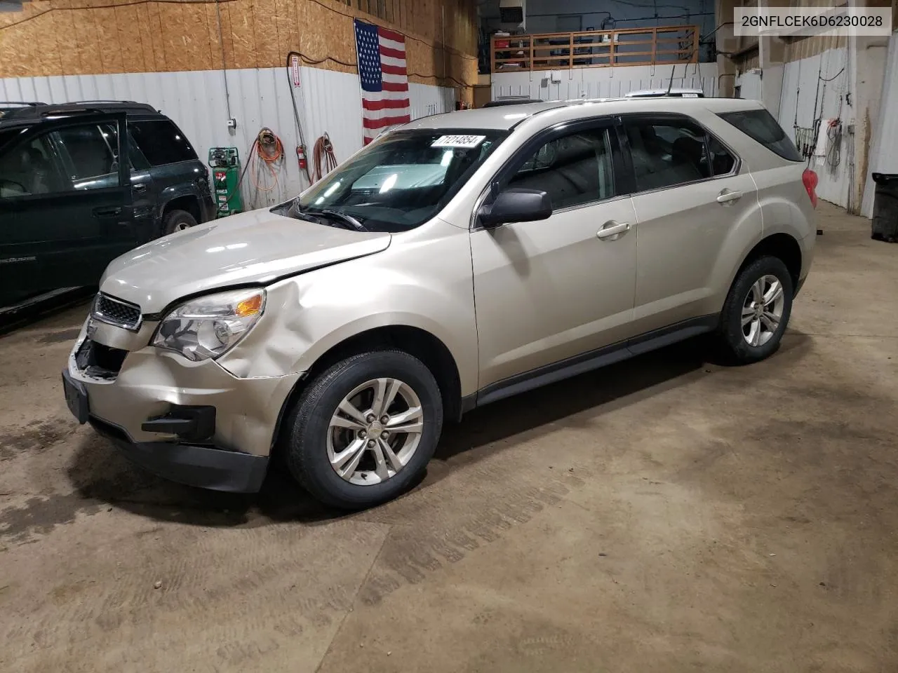 2013 Chevrolet Equinox Ls VIN: 2GNFLCEK6D6230028 Lot: 71214854