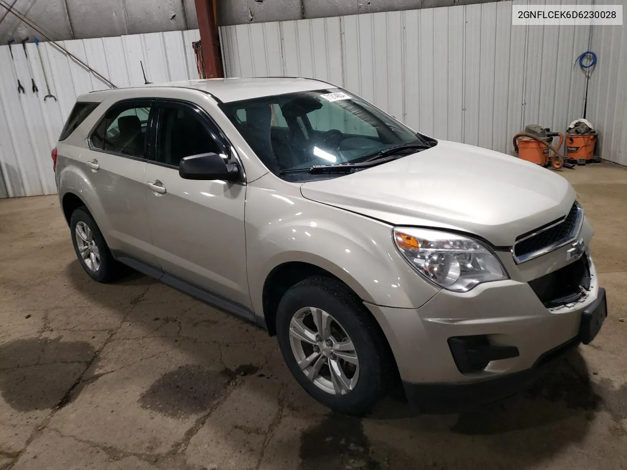 2013 Chevrolet Equinox Ls VIN: 2GNFLCEK6D6230028 Lot: 71214854