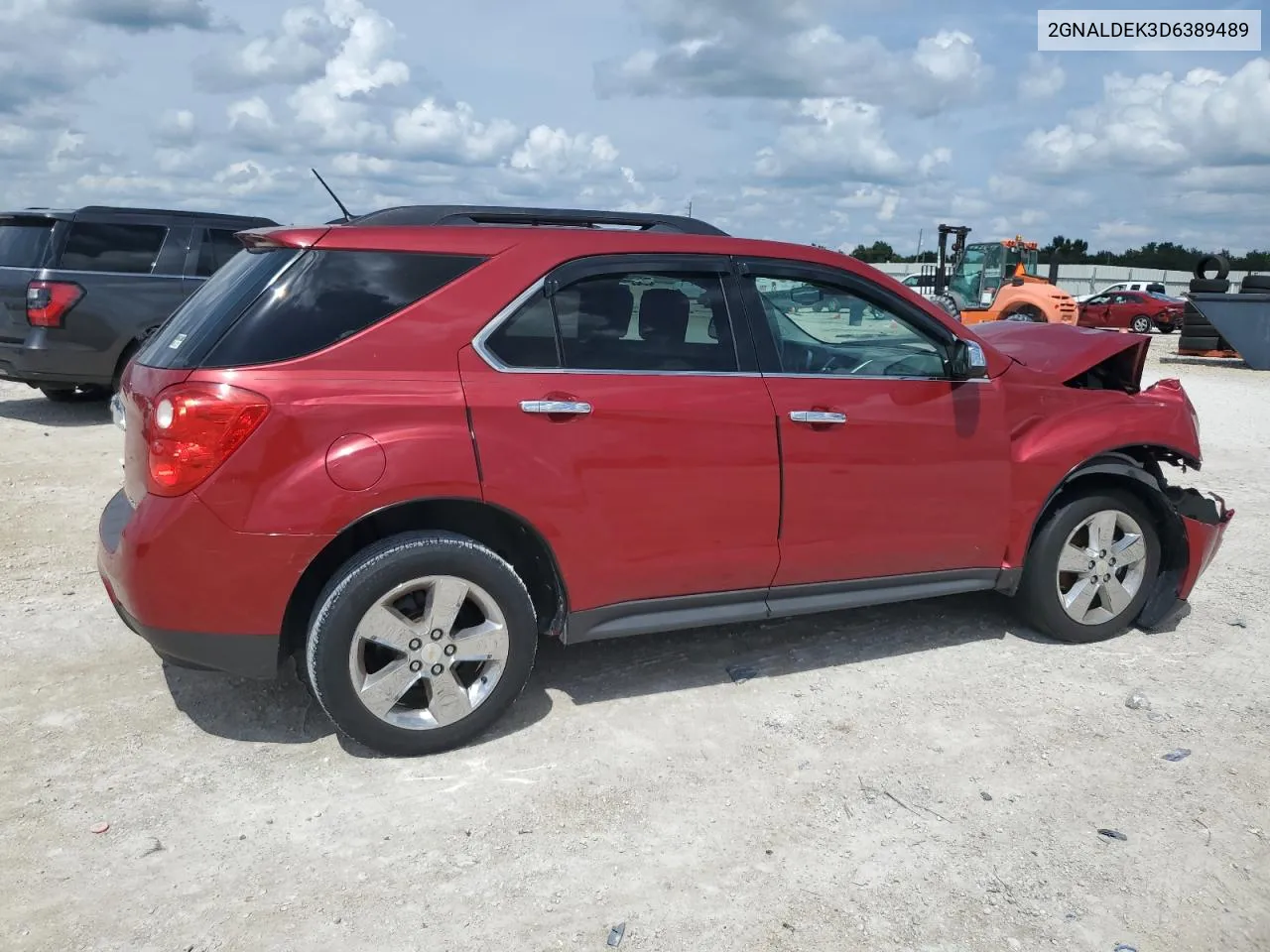 2013 Chevrolet Equinox Lt VIN: 2GNALDEK3D6389489 Lot: 71286644