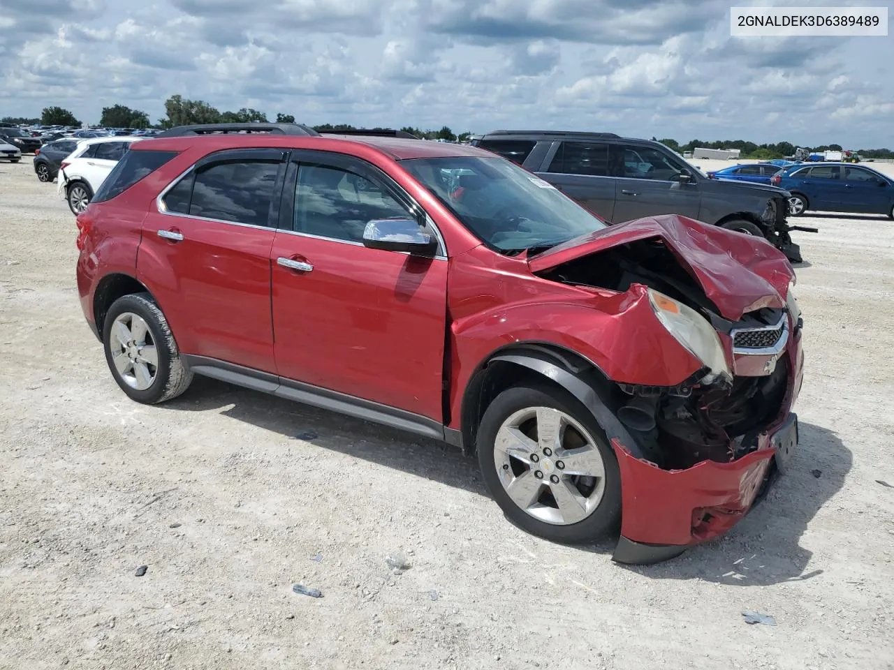 2013 Chevrolet Equinox Lt VIN: 2GNALDEK3D6389489 Lot: 71286644