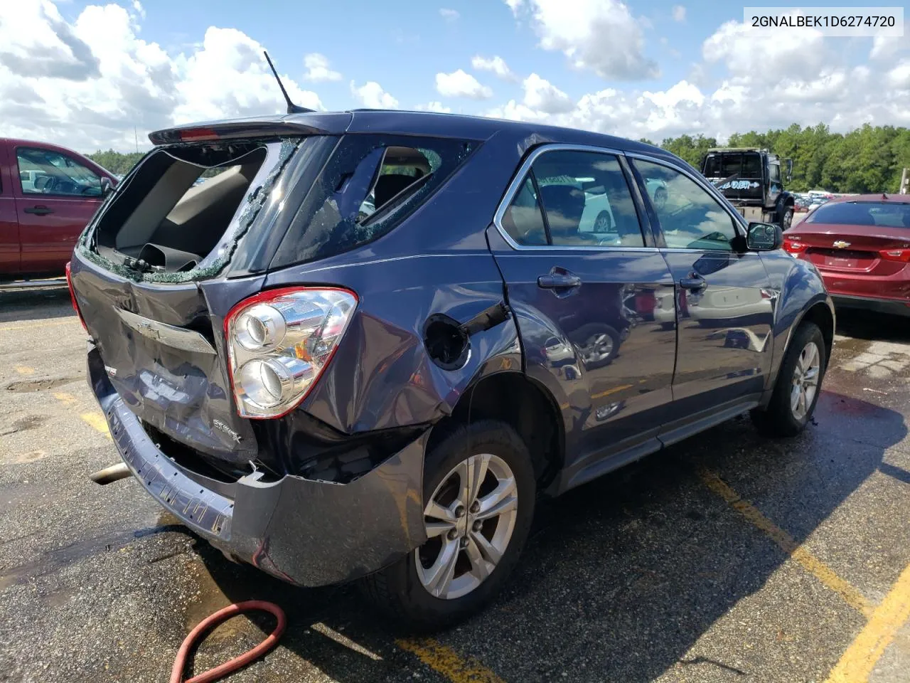 2013 Chevrolet Equinox Ls VIN: 2GNALBEK1D6274720 Lot: 71358184