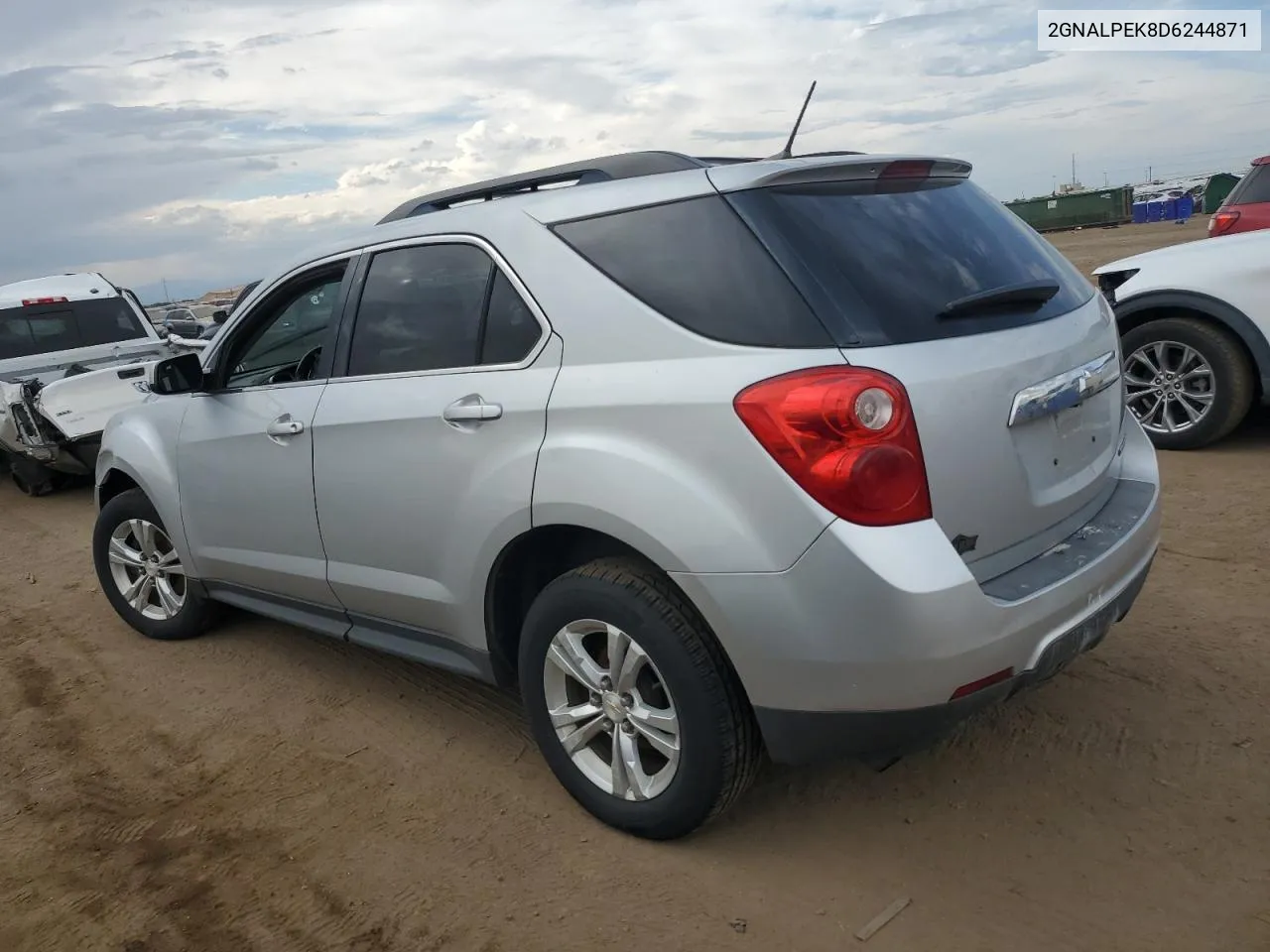 2013 Chevrolet Equinox Lt VIN: 2GNALPEK8D6244871 Lot: 71375594