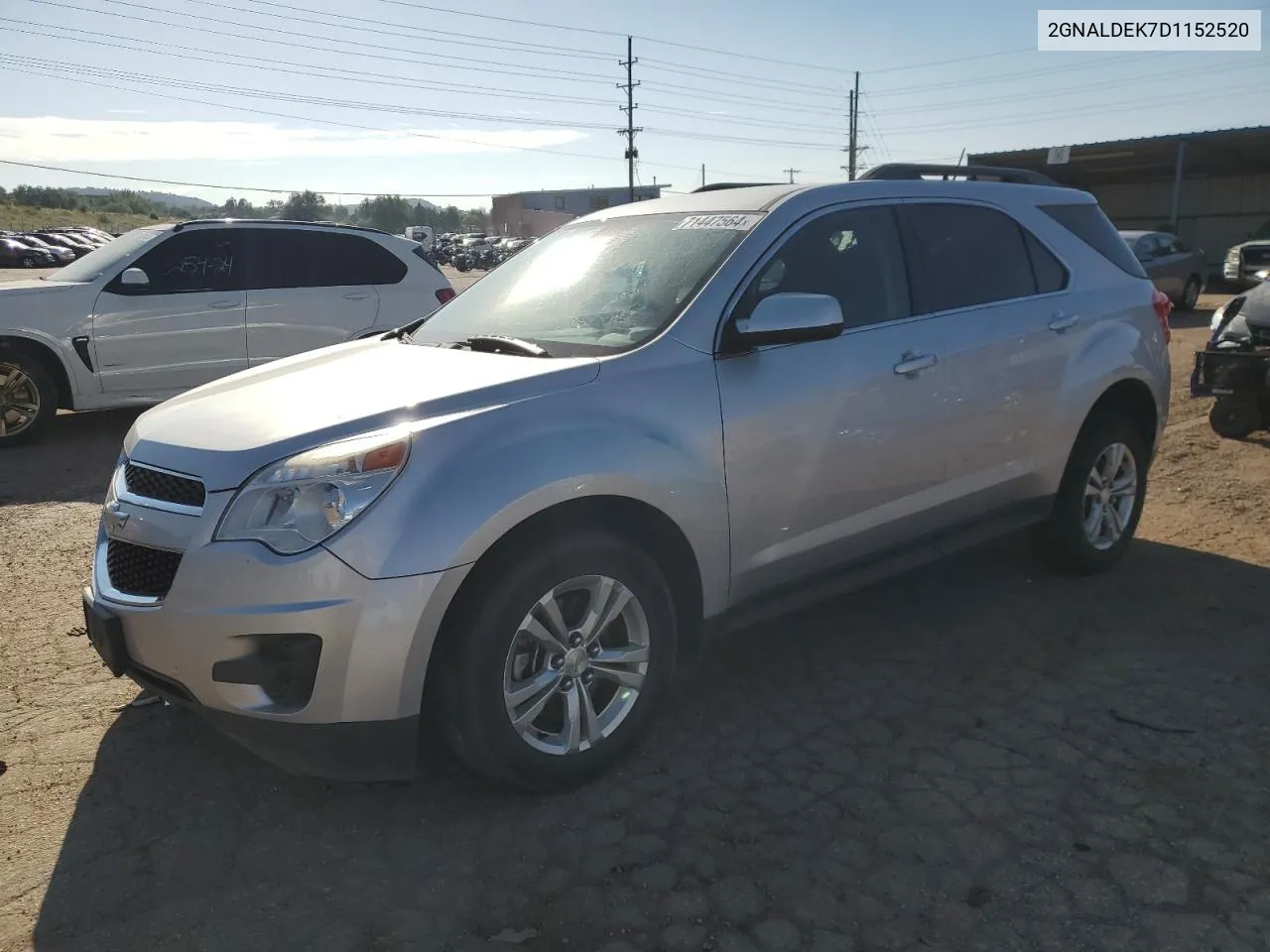 2013 Chevrolet Equinox Lt VIN: 2GNALDEK7D1152520 Lot: 71447564