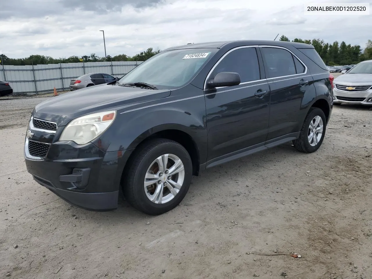 2013 Chevrolet Equinox Ls VIN: 2GNALBEK0D1202520 Lot: 71524834