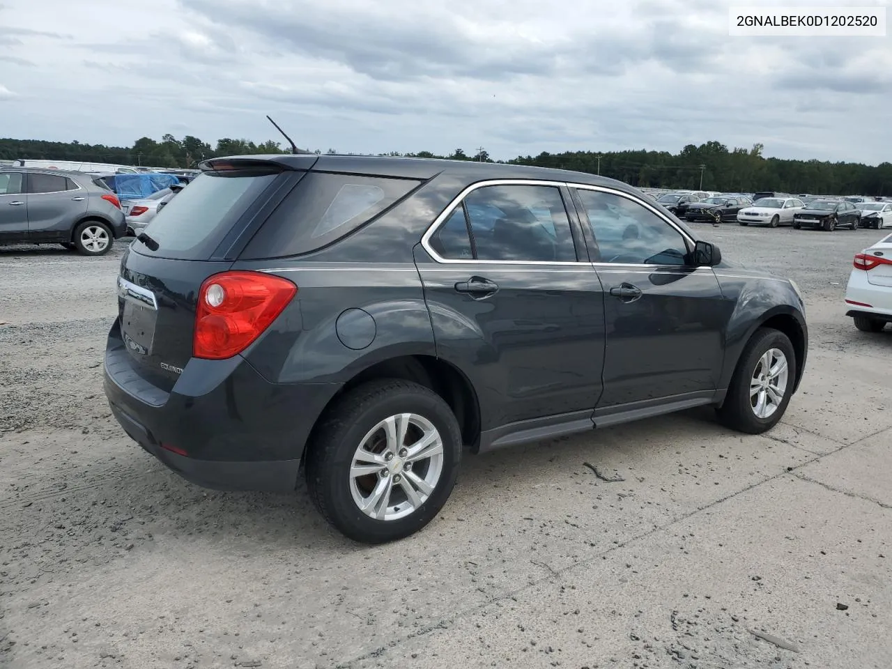 2GNALBEK0D1202520 2013 Chevrolet Equinox Ls