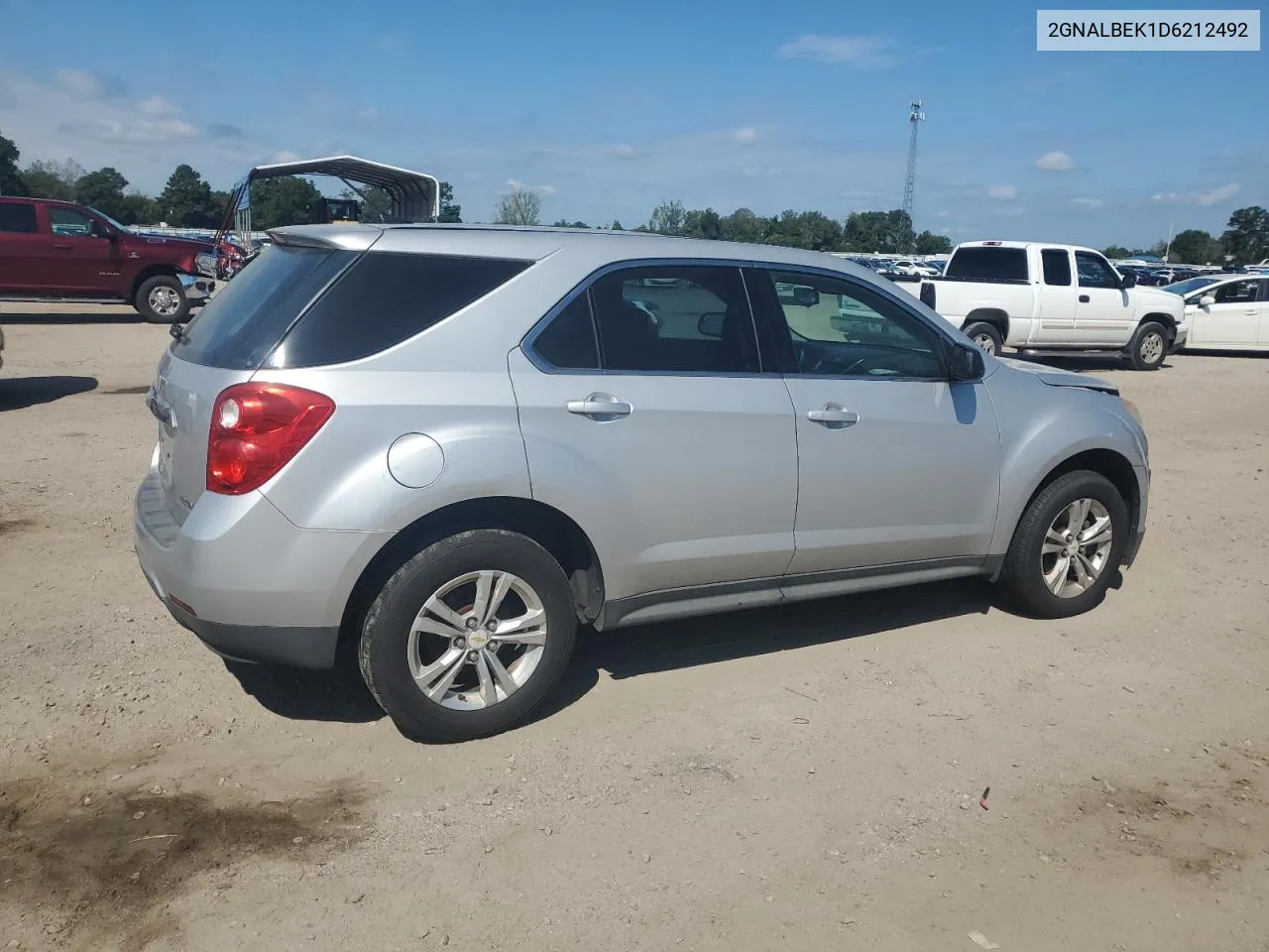 2013 Chevrolet Equinox Ls VIN: 2GNALBEK1D6212492 Lot: 71559334