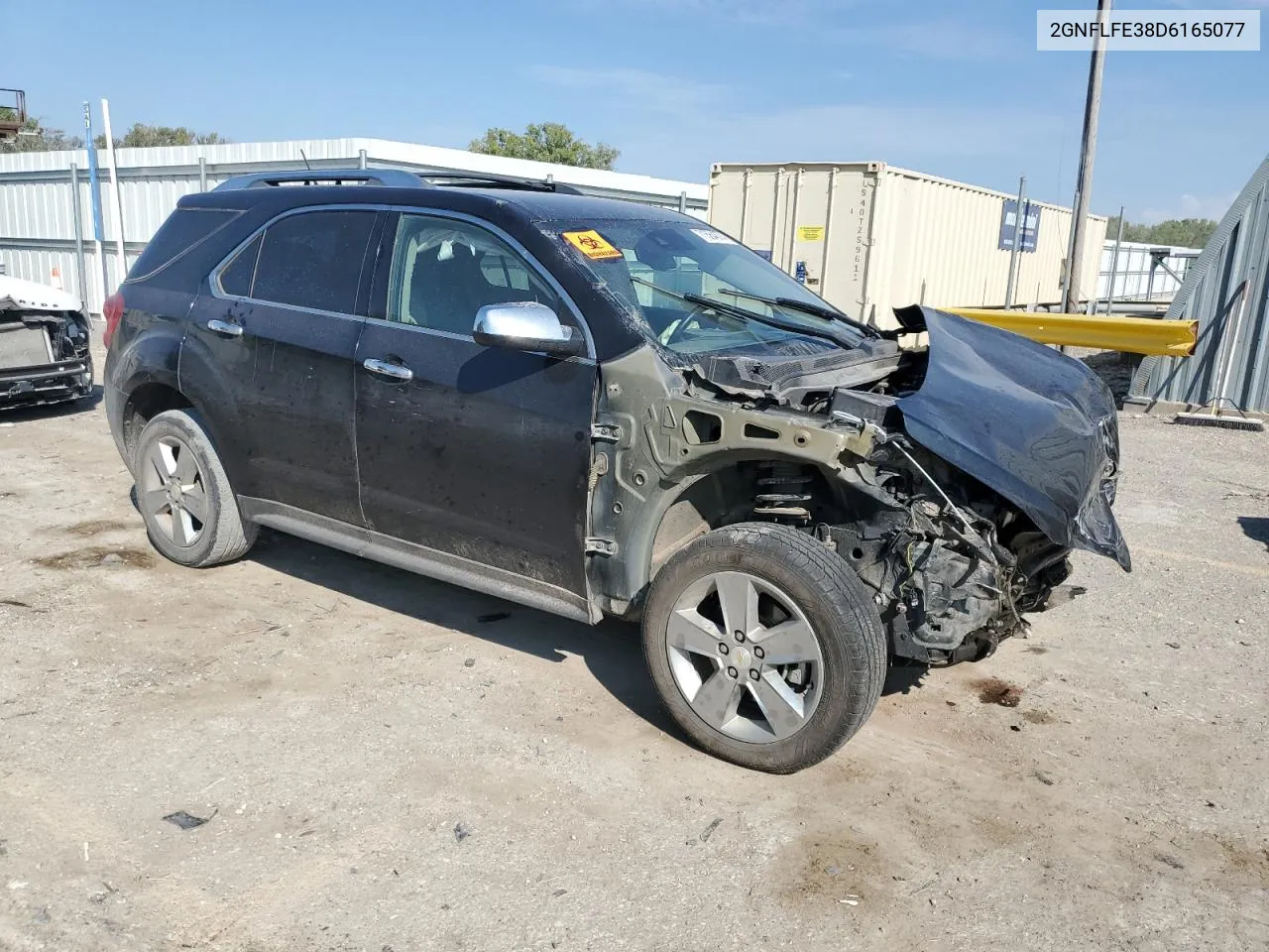 2013 Chevrolet Equinox Ltz VIN: 2GNFLFE38D6165077 Lot: 71564674