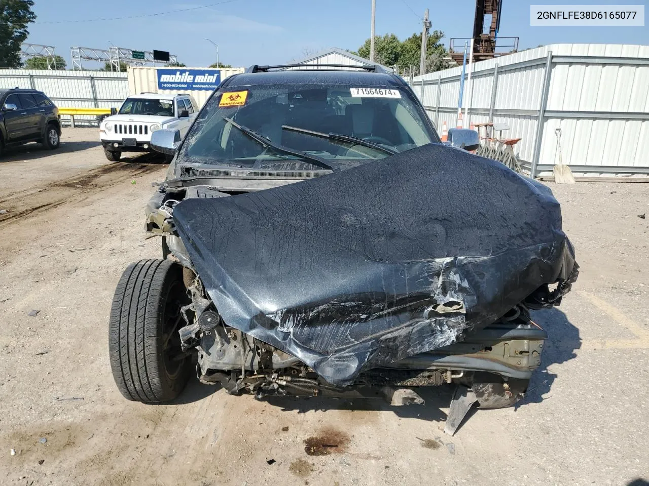 2GNFLFE38D6165077 2013 Chevrolet Equinox Ltz