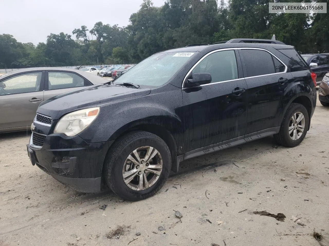 2013 Chevrolet Equinox Lt VIN: 2GNFLEEK6D6159568 Lot: 71585534