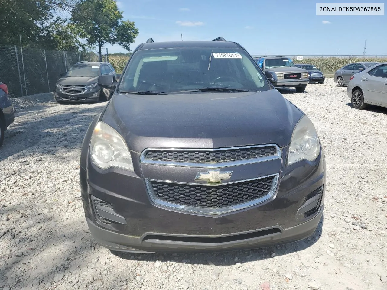 2GNALDEK5D6367865 2013 Chevrolet Equinox Lt