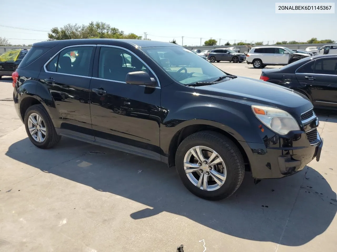 2013 Chevrolet Equinox Ls VIN: 2GNALBEK6D1145367 Lot: 71677634