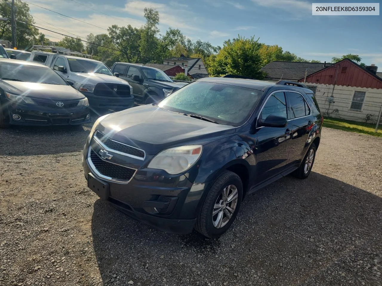 2013 Chevrolet Equinox Lt VIN: 2GNFLEEK8D6359304 Lot: 71718284