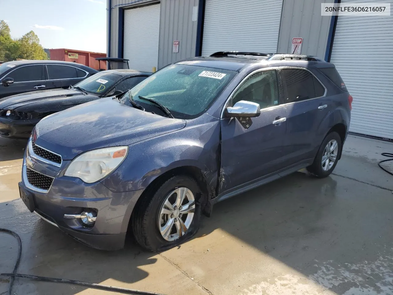 2013 Chevrolet Equinox Ltz VIN: 2GNFLFE36D6216057 Lot: 71723424