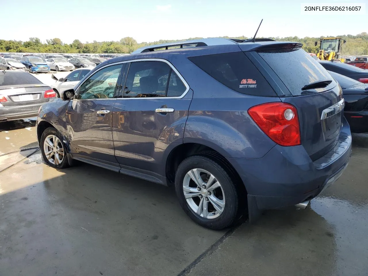 2013 Chevrolet Equinox Ltz VIN: 2GNFLFE36D6216057 Lot: 71723424