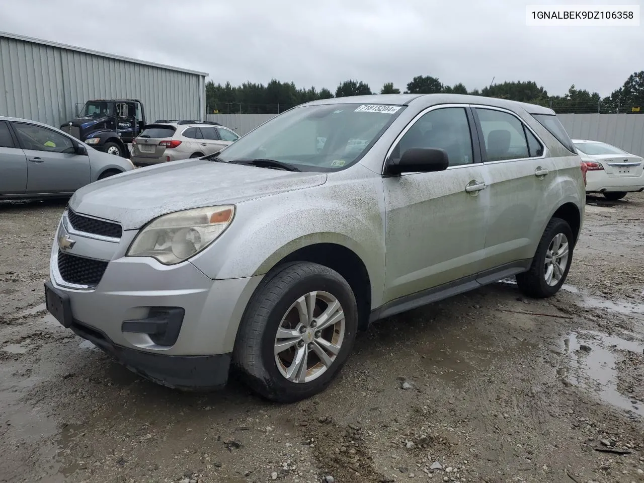 2013 Chevrolet Equinox Ls VIN: 1GNALBEK9DZ106358 Lot: 71815204