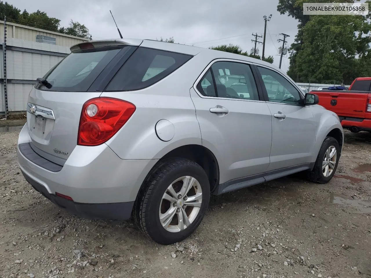 1GNALBEK9DZ106358 2013 Chevrolet Equinox Ls