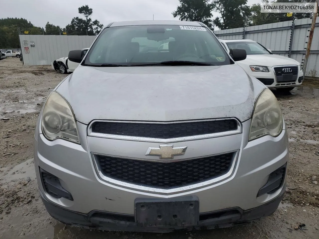 2013 Chevrolet Equinox Ls VIN: 1GNALBEK9DZ106358 Lot: 71815204