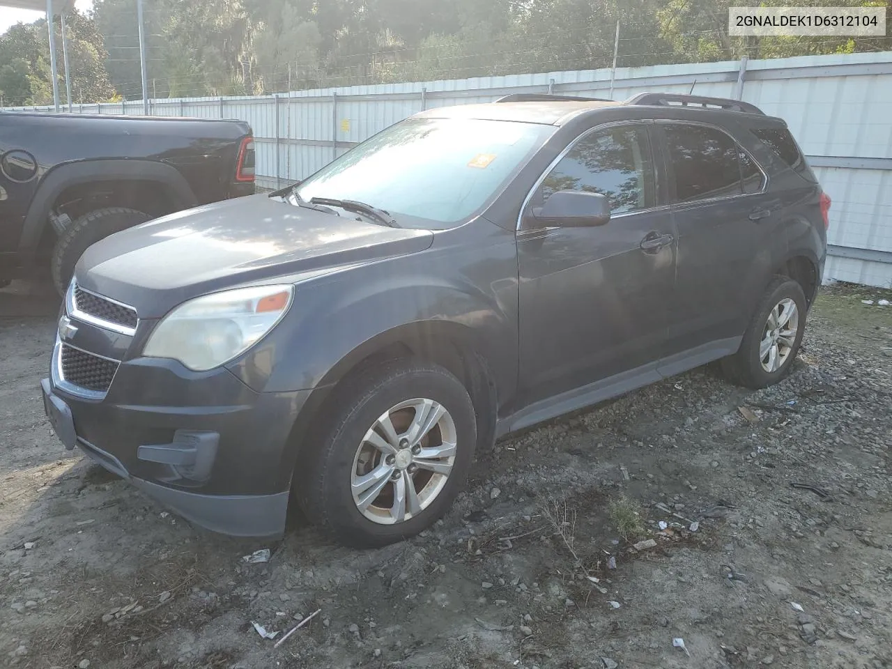 2GNALDEK1D6312104 2013 Chevrolet Equinox Lt