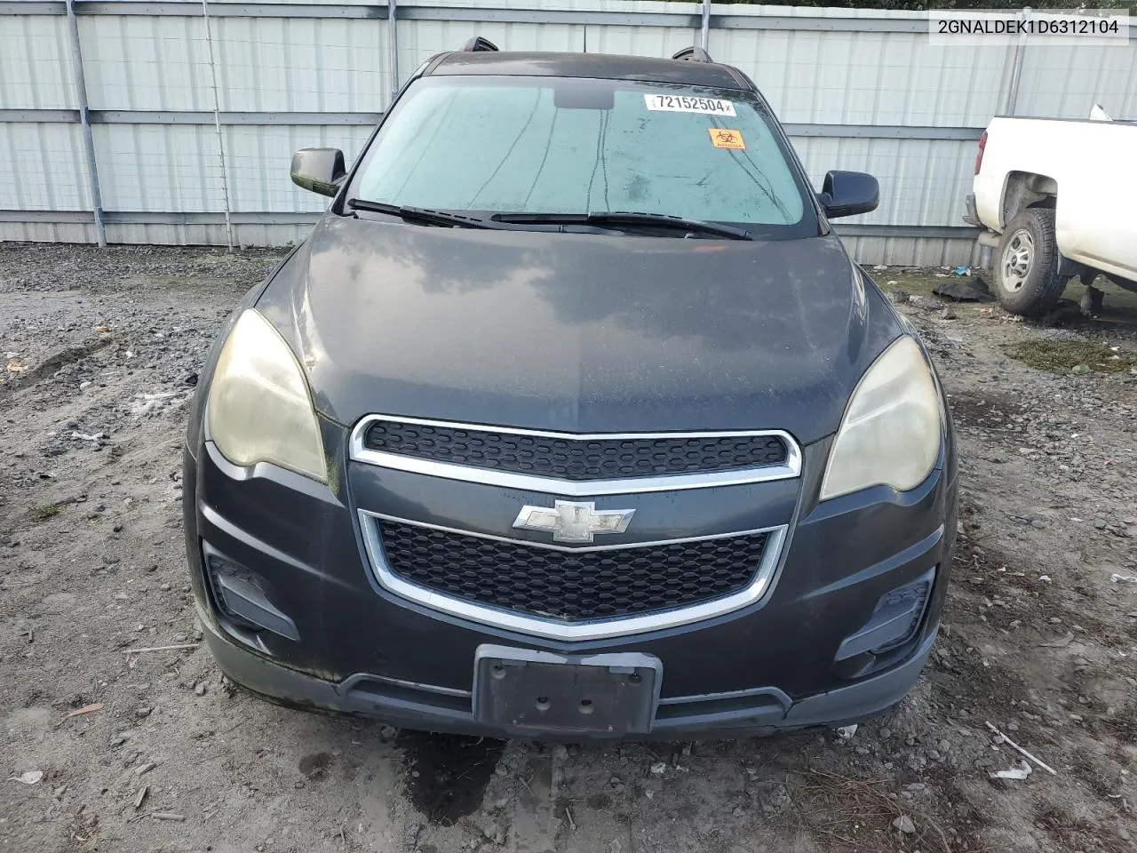 2GNALDEK1D6312104 2013 Chevrolet Equinox Lt