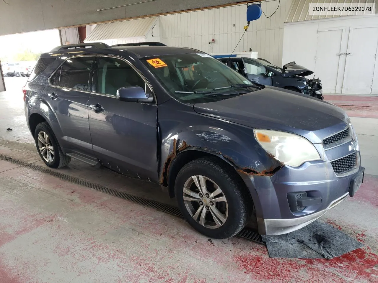 2013 Chevrolet Equinox Lt VIN: 2GNFLEEK7D6329078 Lot: 72222744