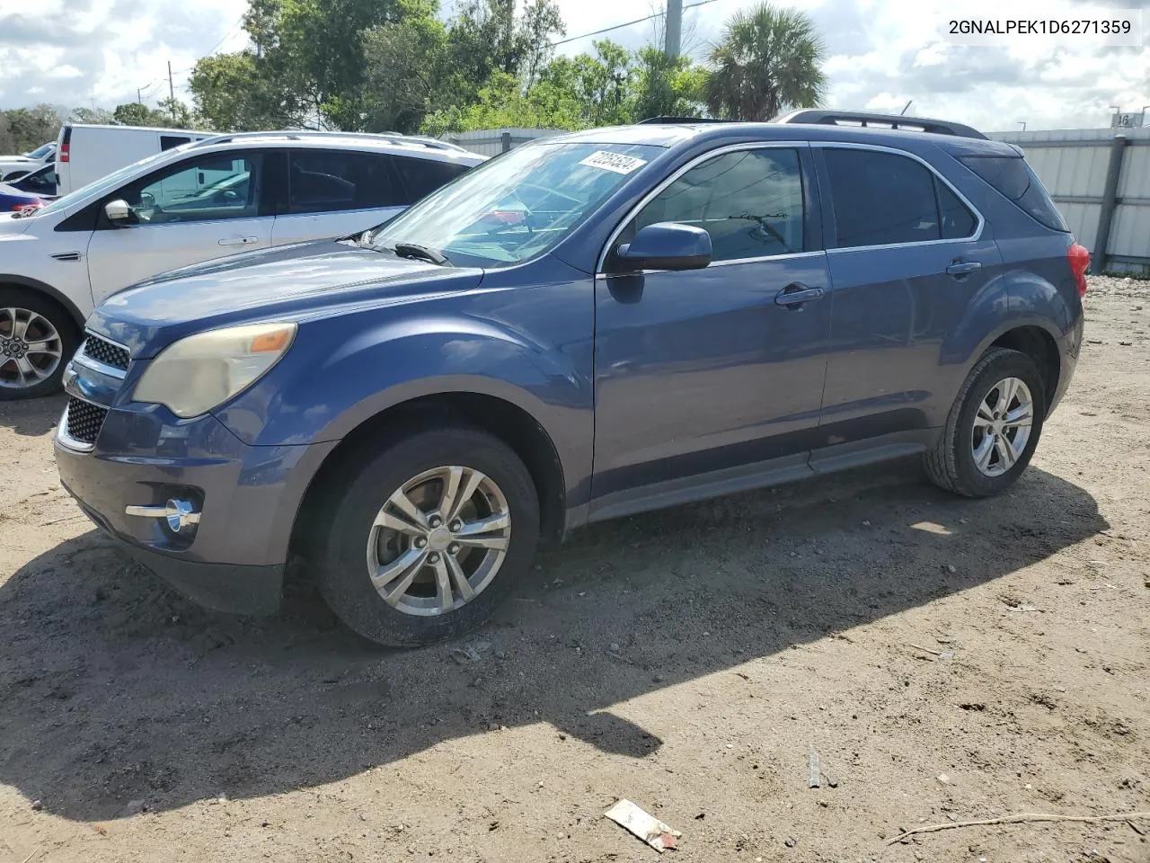 2013 Chevrolet Equinox Lt VIN: 2GNALPEK1D6271359 Lot: 72251524