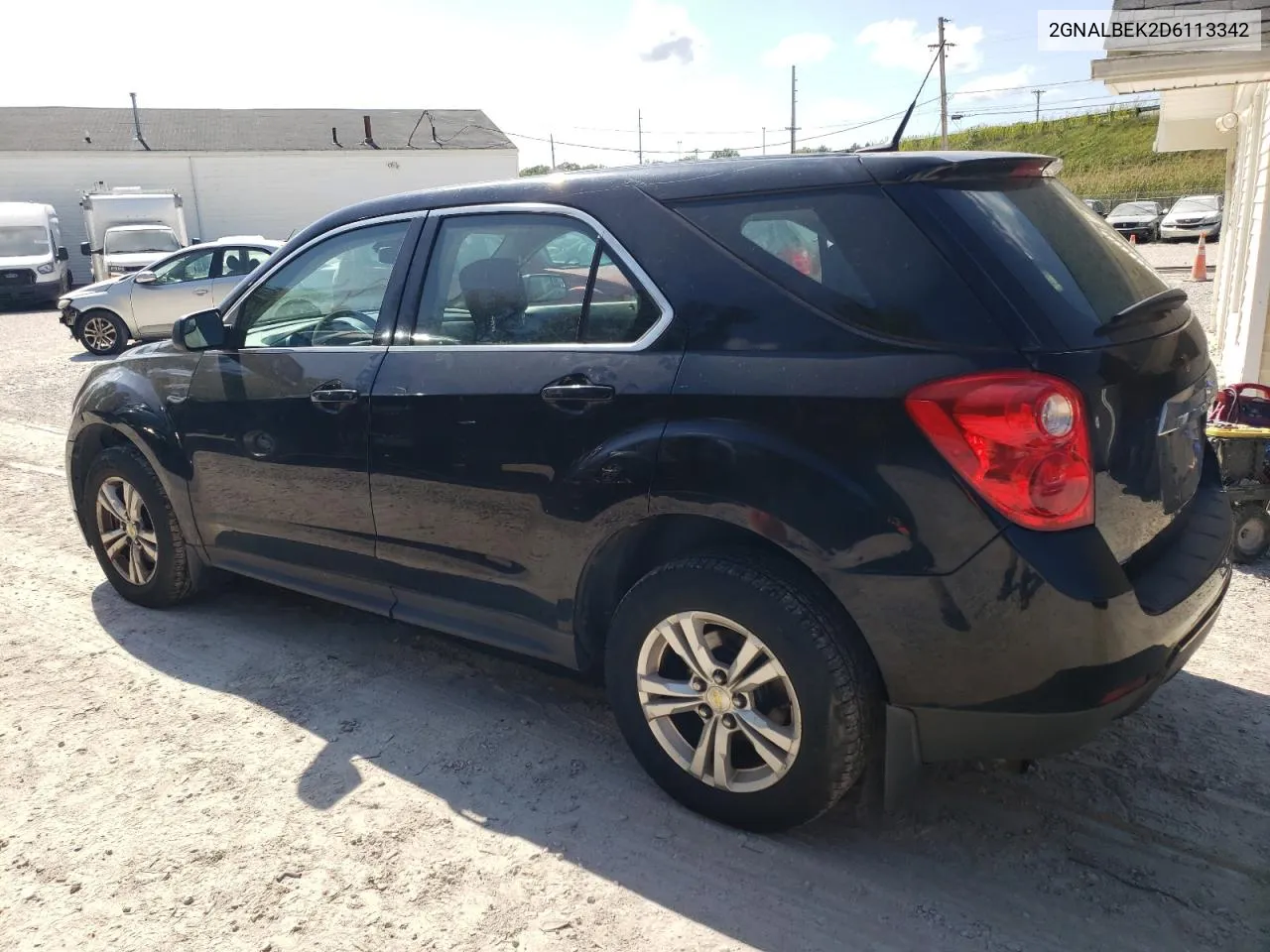 2013 Chevrolet Equinox Ls VIN: 2GNALBEK2D6113342 Lot: 72251624