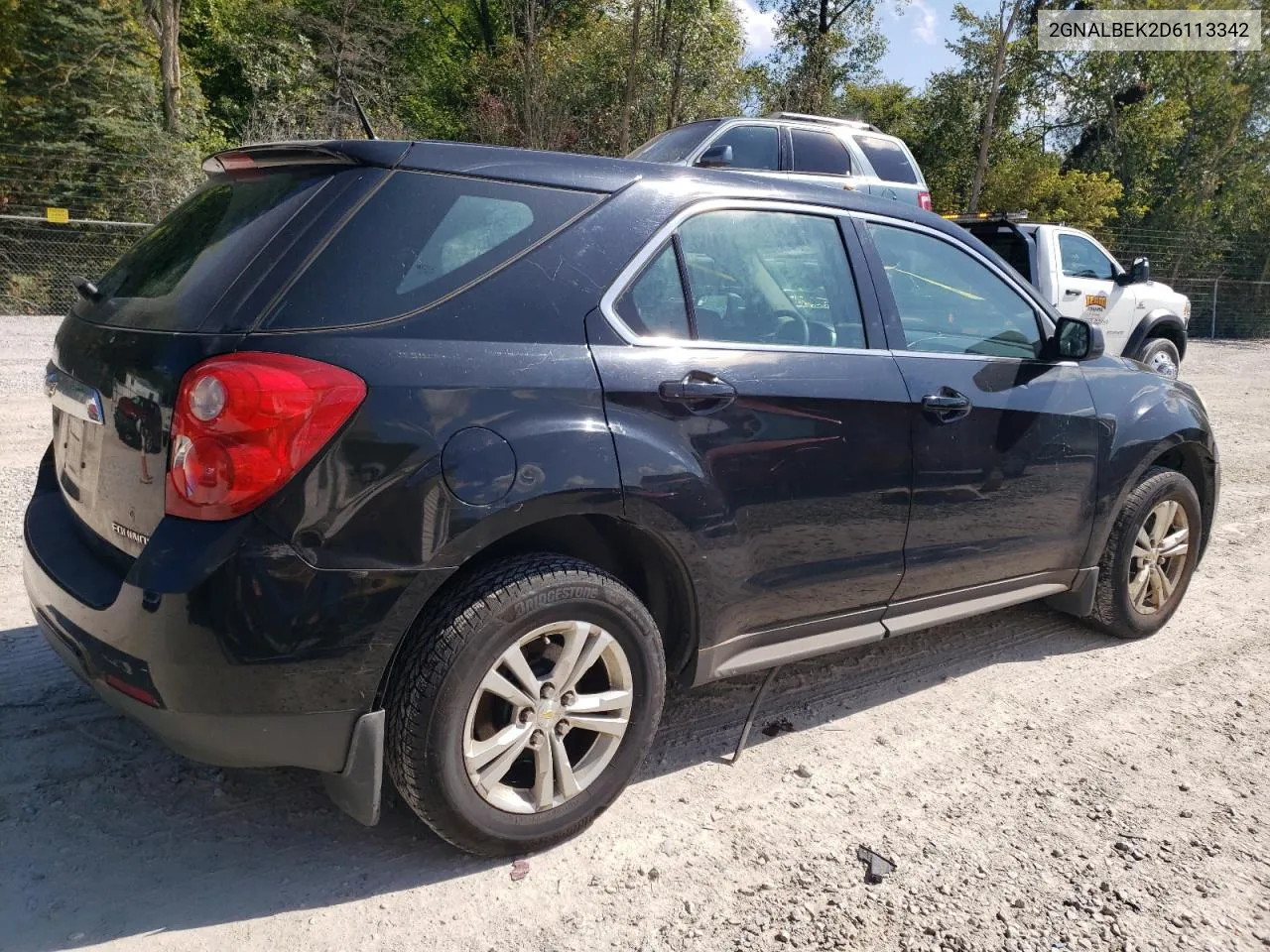 2013 Chevrolet Equinox Ls VIN: 2GNALBEK2D6113342 Lot: 72251624