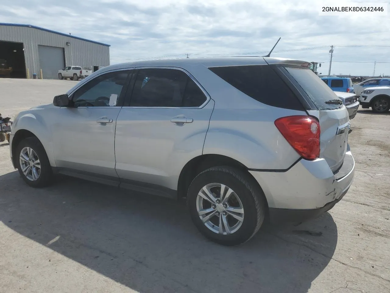 2013 Chevrolet Equinox Ls VIN: 2GNALBEK8D6342446 Lot: 72362204