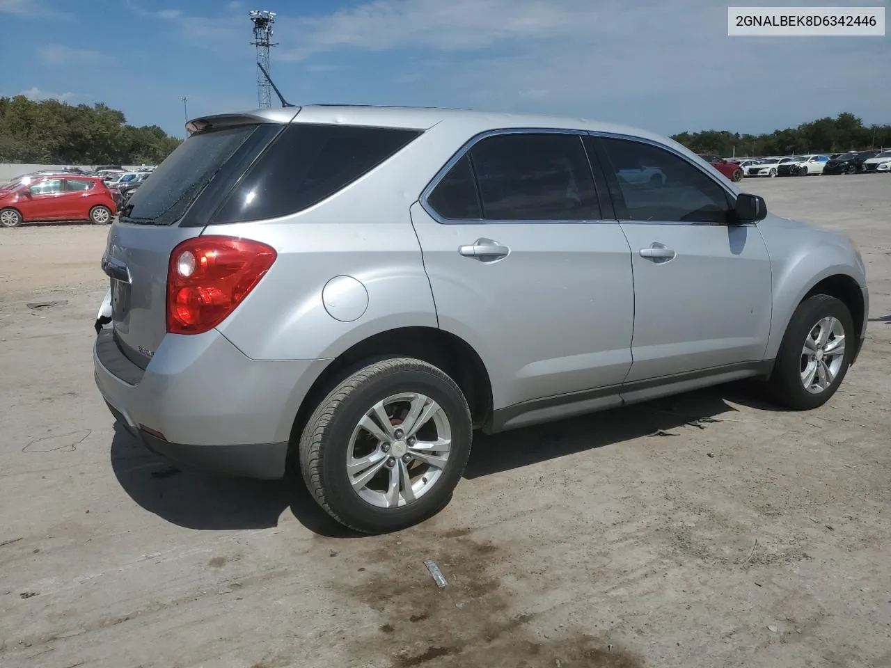 2GNALBEK8D6342446 2013 Chevrolet Equinox Ls